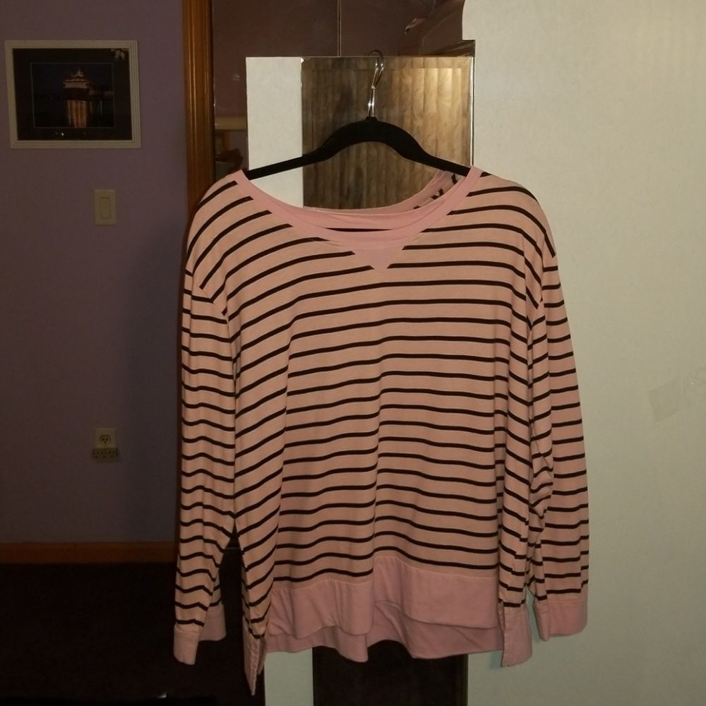 Avenue striped shirt size: 22/24